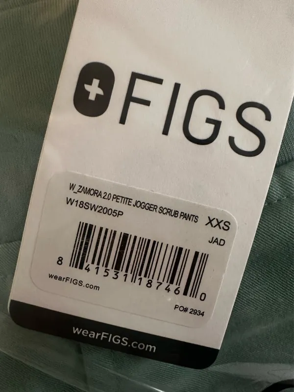 Figs XXSP Jade scrub set - Image 4