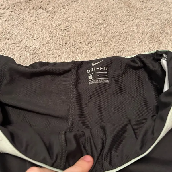 Nike Dri-Fit Black Athletic Running Shorts Women Size S‎ - Image 4