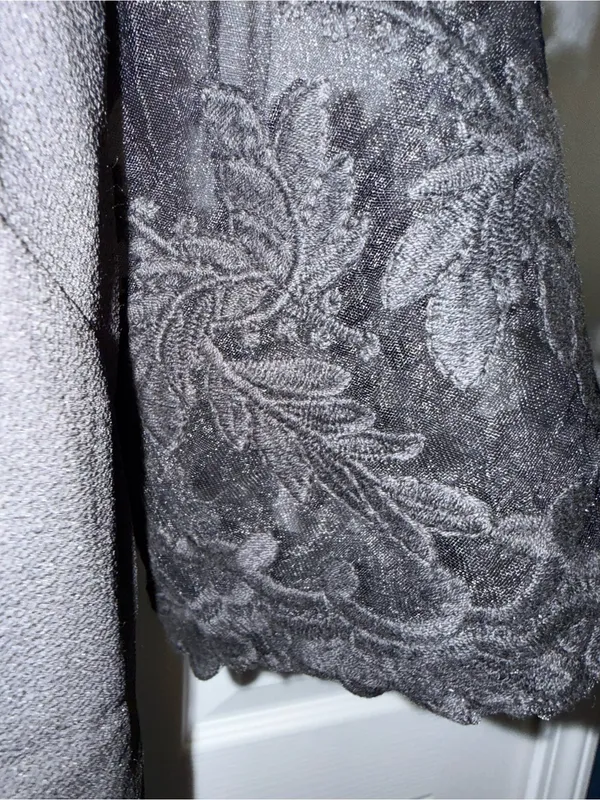 Lulu's Black Short Sleeve Lace Blouse - Image 8