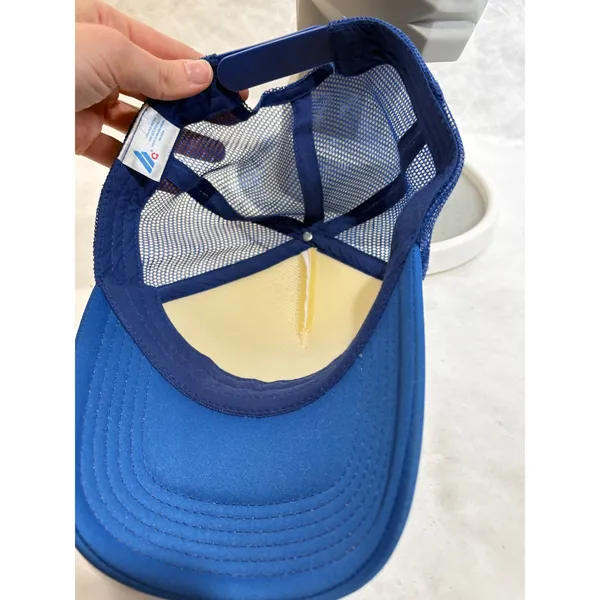 Kappa Kappa Gamma Sorority Trucker‎ Hat Blue White Happiest on the Hill Snapback - Image 7