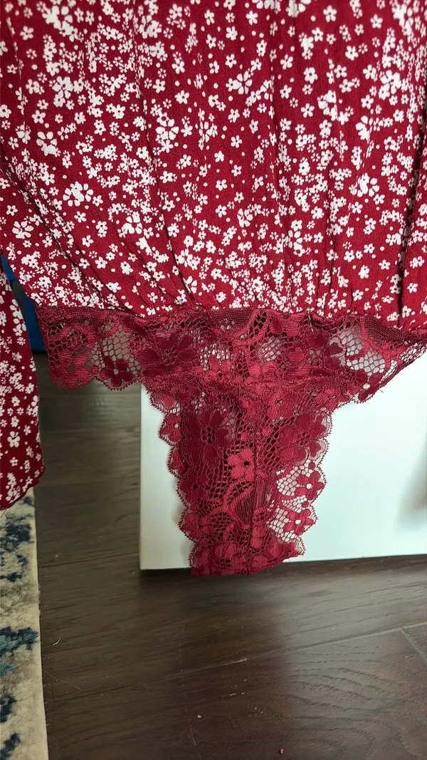Intimately Free People Bodysuit Floral Print - Image 2