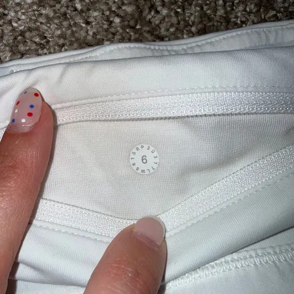 Lululemon Pleated Circut Breaker Skort Women White Pleated Athletic Running‎ - Image 4