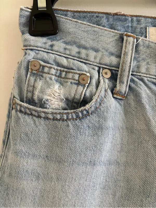 Madewell the perfect vintage Jean light wash size 23 - Image 5