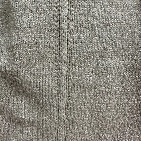 Catherine Malandrino Front Seam Split Hem Sweater Tan Beige Roll Collar XS/S! - Image 6