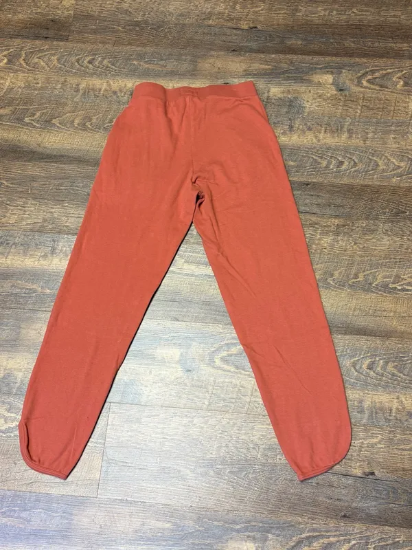 Pact Organic Cotton Joggers Pant Womens XS Orange Pocket Sustainable Lounge Cozy - Image 8