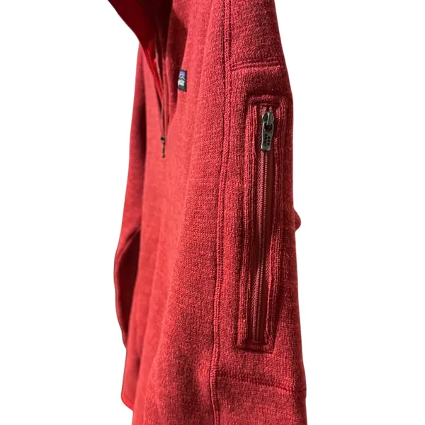 Patagonia Better Sweater 1/4 Zip Fleece Pullover Red Small‎ - Image 5