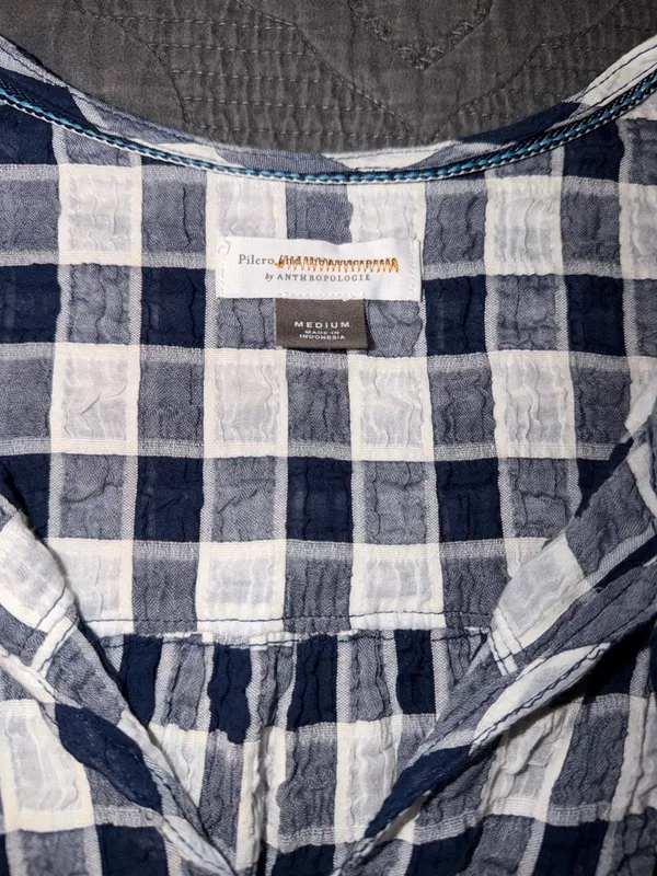 Pilcro and the Letterpress Anthropologie Neve Tiered Blouse - Image 2