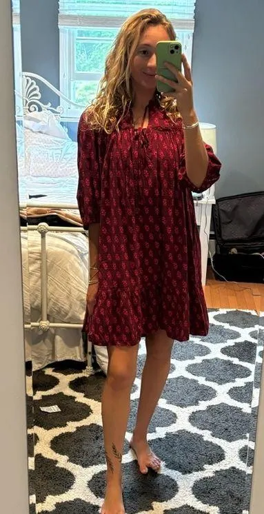 Universal Threads Target Boho Balloon Long Sleeve Dress - Image 3