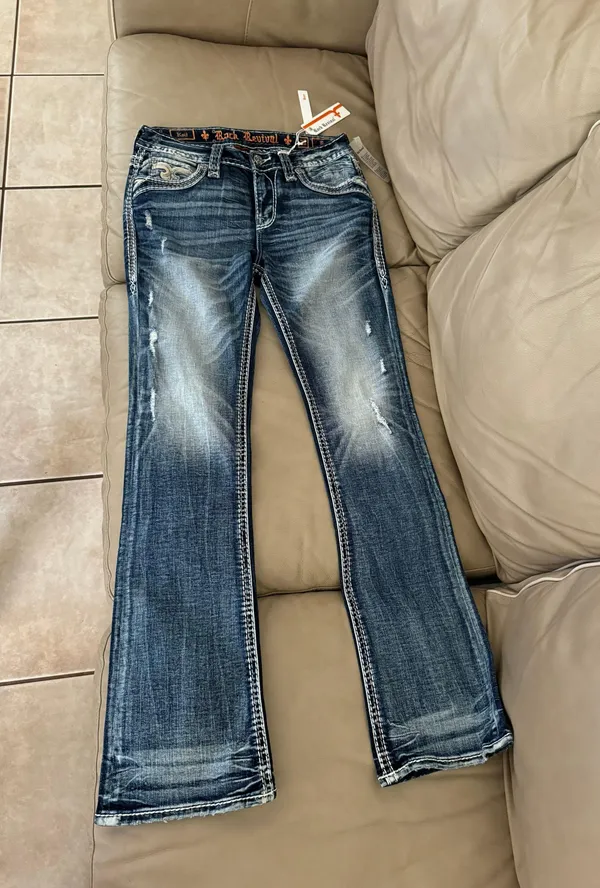 Rockrevival Women's Kait B201 Boot Cut Jean - Image 9