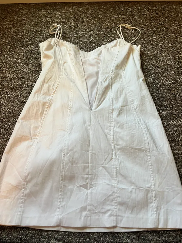 Zara White Dress - Image 4