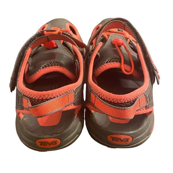 Teva Rosa Women’s 7 Gray Coral Closed Toe Hiking Water Sport Sandals - Image 3