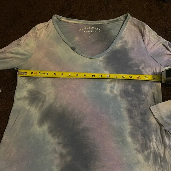 Aeropostale tye dye seriously soft long sleeve shirt L - Image 9
