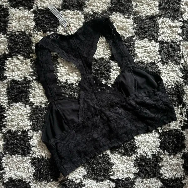 Free-people Women's Black Bra - Image 4