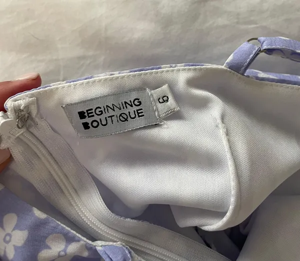 Beginning Boutique Lavender Dress - Image 5