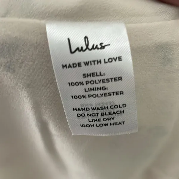Lulus Romantic Muse Cream Floral Print Tie-Front Ruffled Mini Dress Medium NEW - Image 12