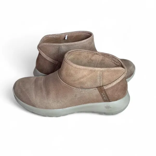SKECHERS Women's Slip-ins On-the-GO Joy Boots Shoes, Chestnut, 6.5 US - Image 2