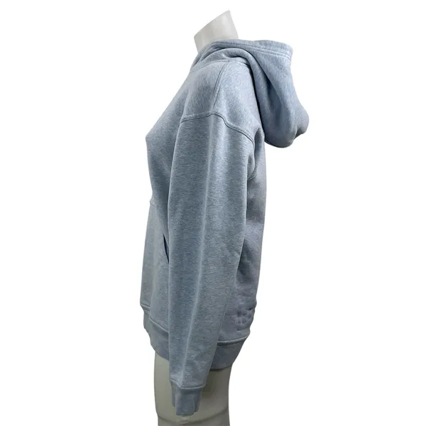 Lululemon Women's Blue Fleece Hoodie Hooded Pullover Sweatshirt Top Size 4 - Image 2