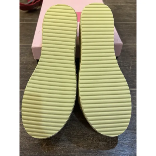 kate spade Zia‎ Espadrille Platform Sandal Snake Print Leather Slide Size 11 - Image 9