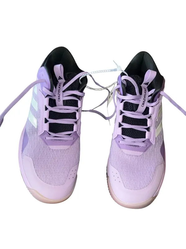 NWT $140 adidas Crazyflight 6 Indoor Volleyball Purple Sneakers Athletic Shoes - Image 9
