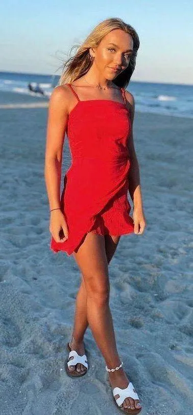 Princess Polly Red Mini Dress - Image 2