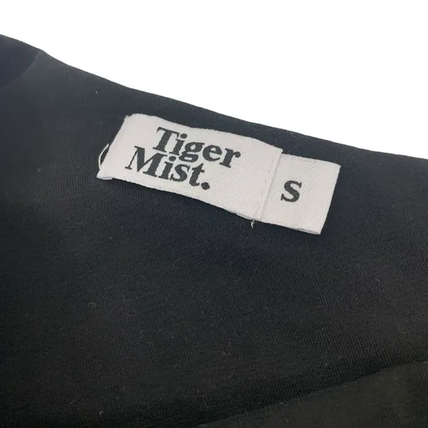 Tiger Mist Bodysuit Small Black One Sleeve Sexy Clubwear Y2K Party‎ - Image 4