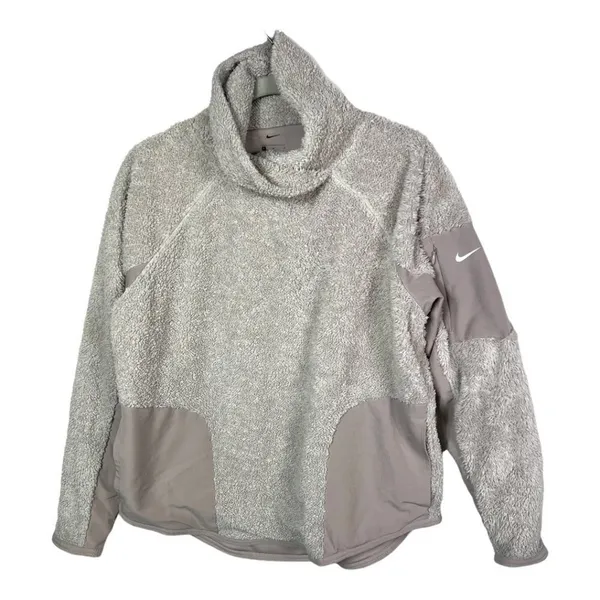 Nike‎ cream and pink pullover - Image 2