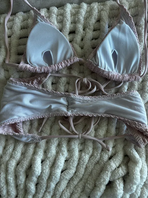 pink womens bikini set - Image 3