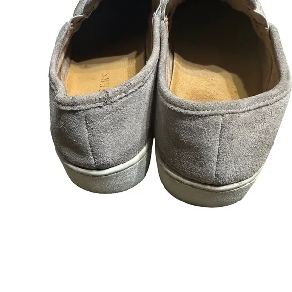 Jack Rogers Ronnie Laser‎ Cut Silver Slip On Sneaker Size 8 - Image 6