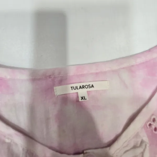 Tularosa Jordan Romper in Fuchsia Tie Dye XL - Image 7