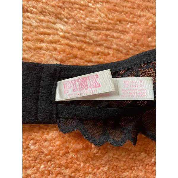 Black Halter Victoria Secret PINK Bralette - Image 5