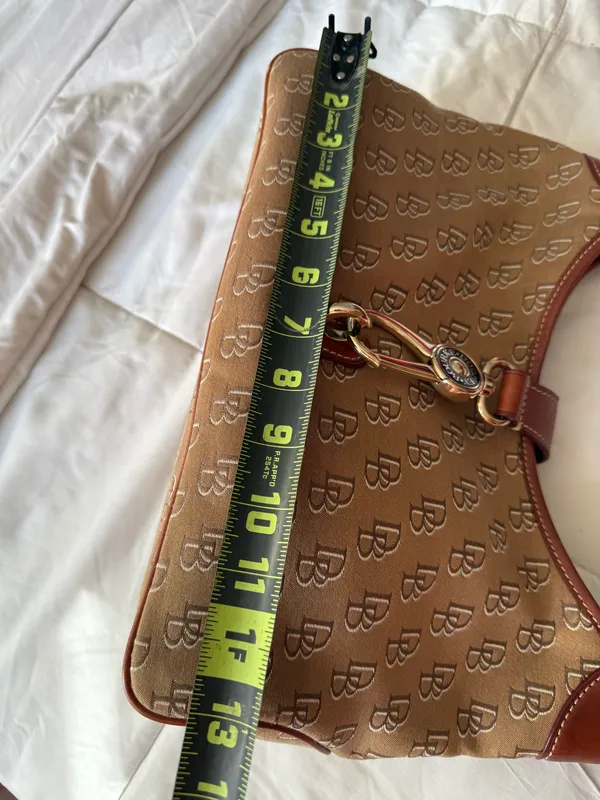 Dooney & Bourke Leather Bag Brown - Image 9