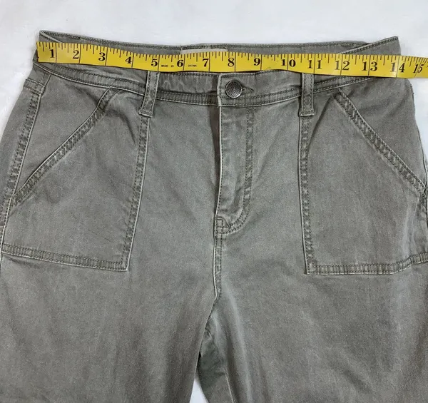 Wonderly sage green cargo jogger pants size 27 womens - Image 10