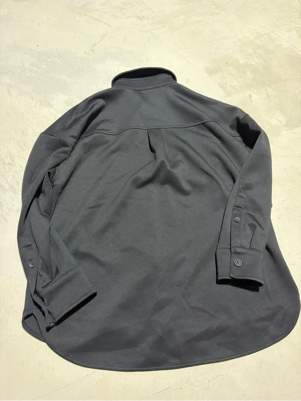 Athleta black button down shirt jacket shacket small - Image 6