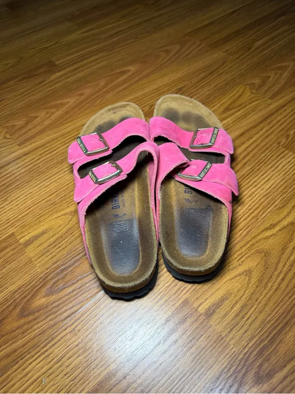 Birkenstock Arizona Pink Barbie Slip On sandals 40 size 9. - Image 4