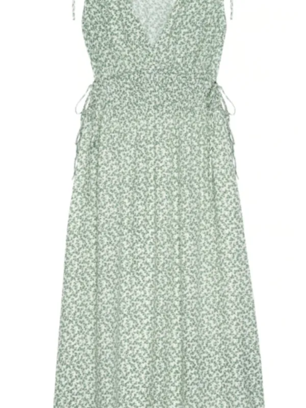 Rails Constantine Midi Dress In Green Garden Tie Details Size Small - Image 3