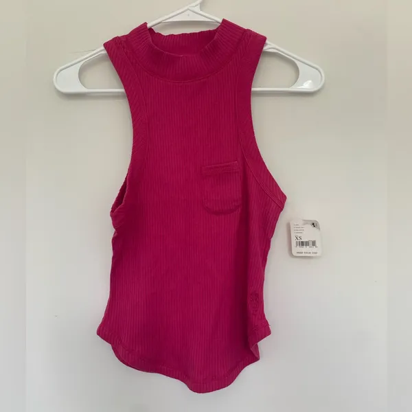 FP movement free people wishful tank fuchsia flirt - Image 4