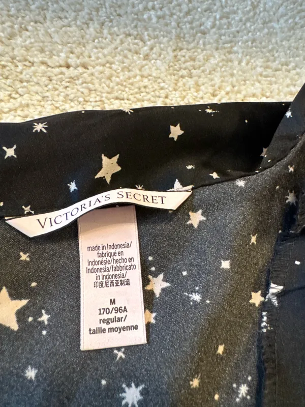 Victoria's Secret Cheetah Satin Print Pajama Set - Image 3