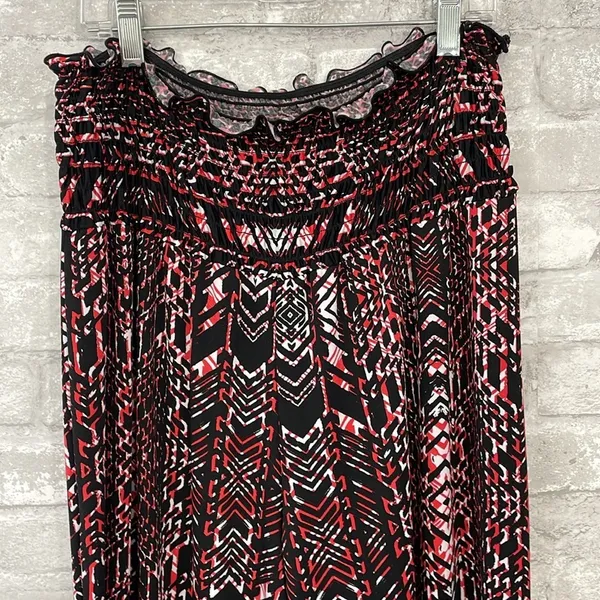C’est La Vie Wide Leg Print Pant Black Size L - Image 2