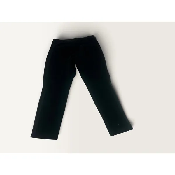 Old Navy Pixie High Rise Women Size 10 Black Straight Leg Dress Pants 0387 - Image 2