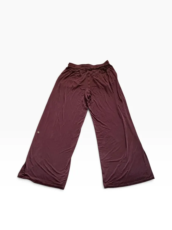 Lululemon principal dancer pant 32” midnight maroon size 10 - Image 5