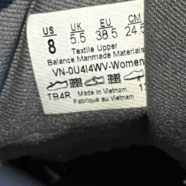 Vans‎ Women's 8 Grey Canvas Sneaker Slim Gym Shoe Skater Casual Comfortable - Image 10