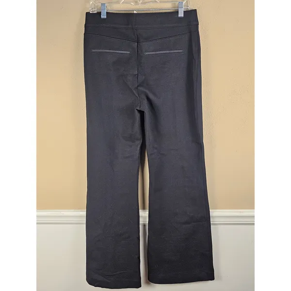 NWT Spanx Womens Black Targeted Compression Ponte Flare Pants‎ XL - Image 2