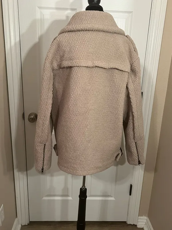 ASTR the label cream winter coat - Image 3
