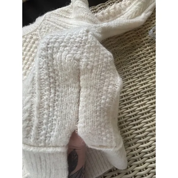 Alex Mill Camil Cabil‎ Wool Alpaca Sweater small luxury minimalist layered cabin - Image 12