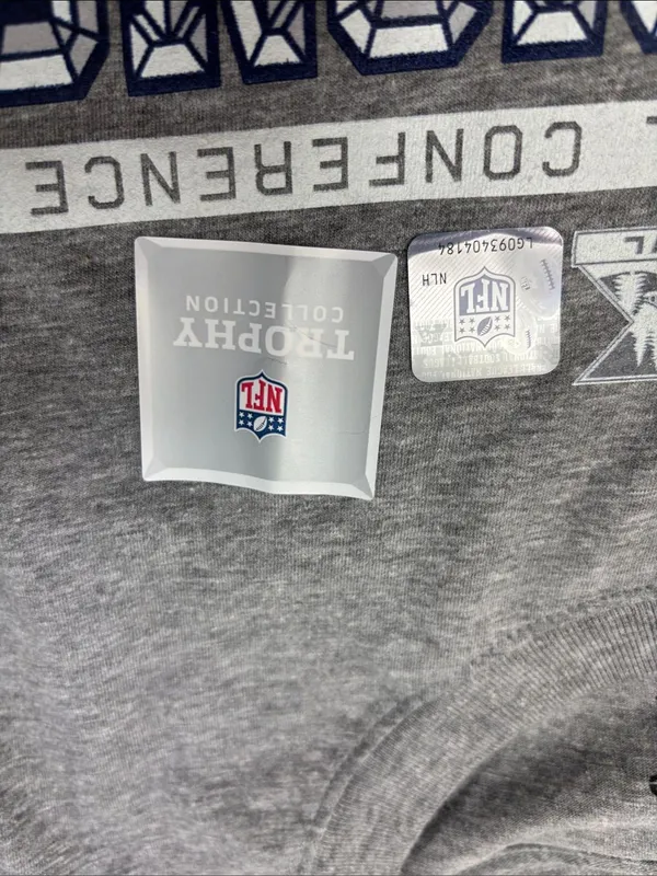 Nike Gray New England Patriots Champions Tee Size XL NEW - Image 8