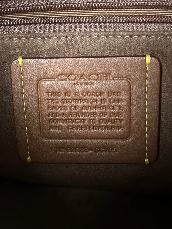 Coach Etta Small Flap Bag In Signature Chenille - Image 14
