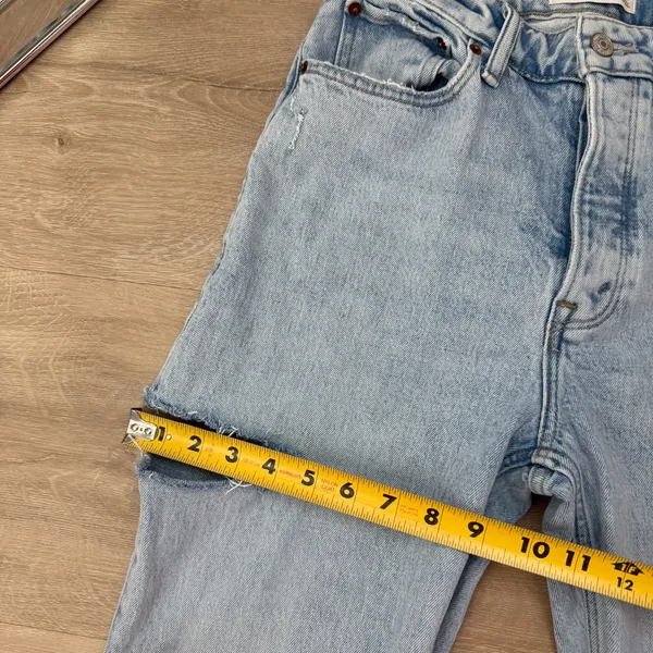 Abercrombie and Fitch The Dad High Rise Denim Jeans Curve Love - Image 3