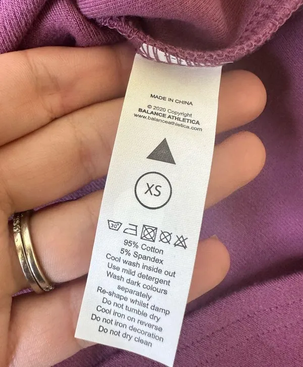 NWT Balance Athletica Cotton Mauve Tank Top XS - Image 3