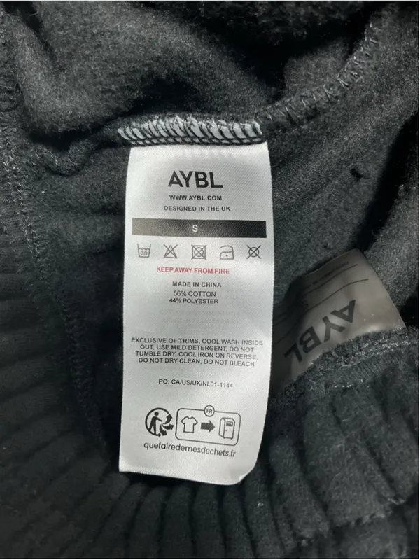 Adult Excellent Condition AYBL Pullon Sweatpants Small Black - Image 5