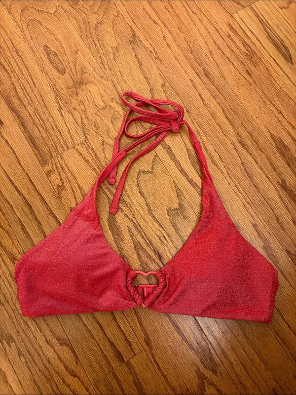 Blackbough - Thea Bikini Top in Ruby Shimmer - Image 3